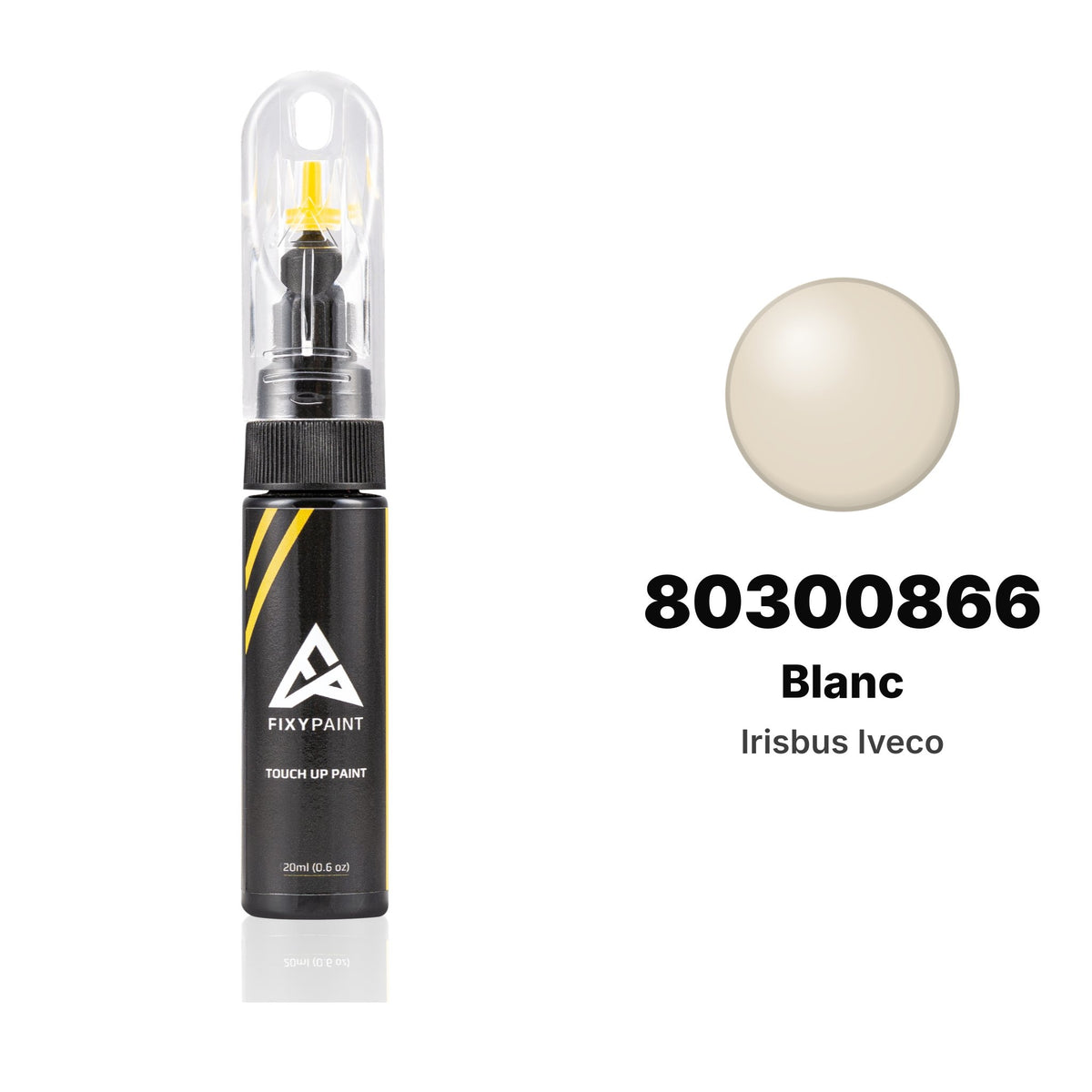 Touch-up paint for Irisbus Iveco 80300866 Blanc, Basic kit