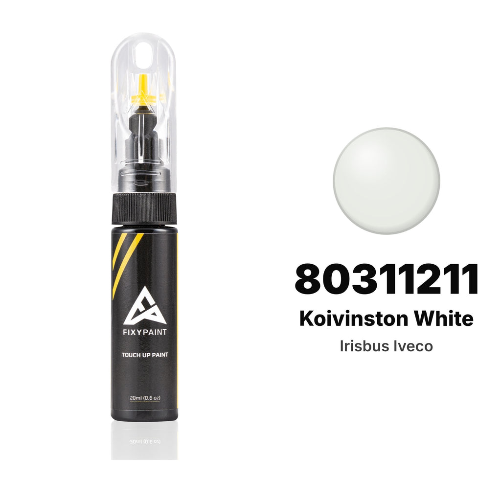 Touch-up paint for Irisbus Iveco 80311211 Koivinston White, Basic kit