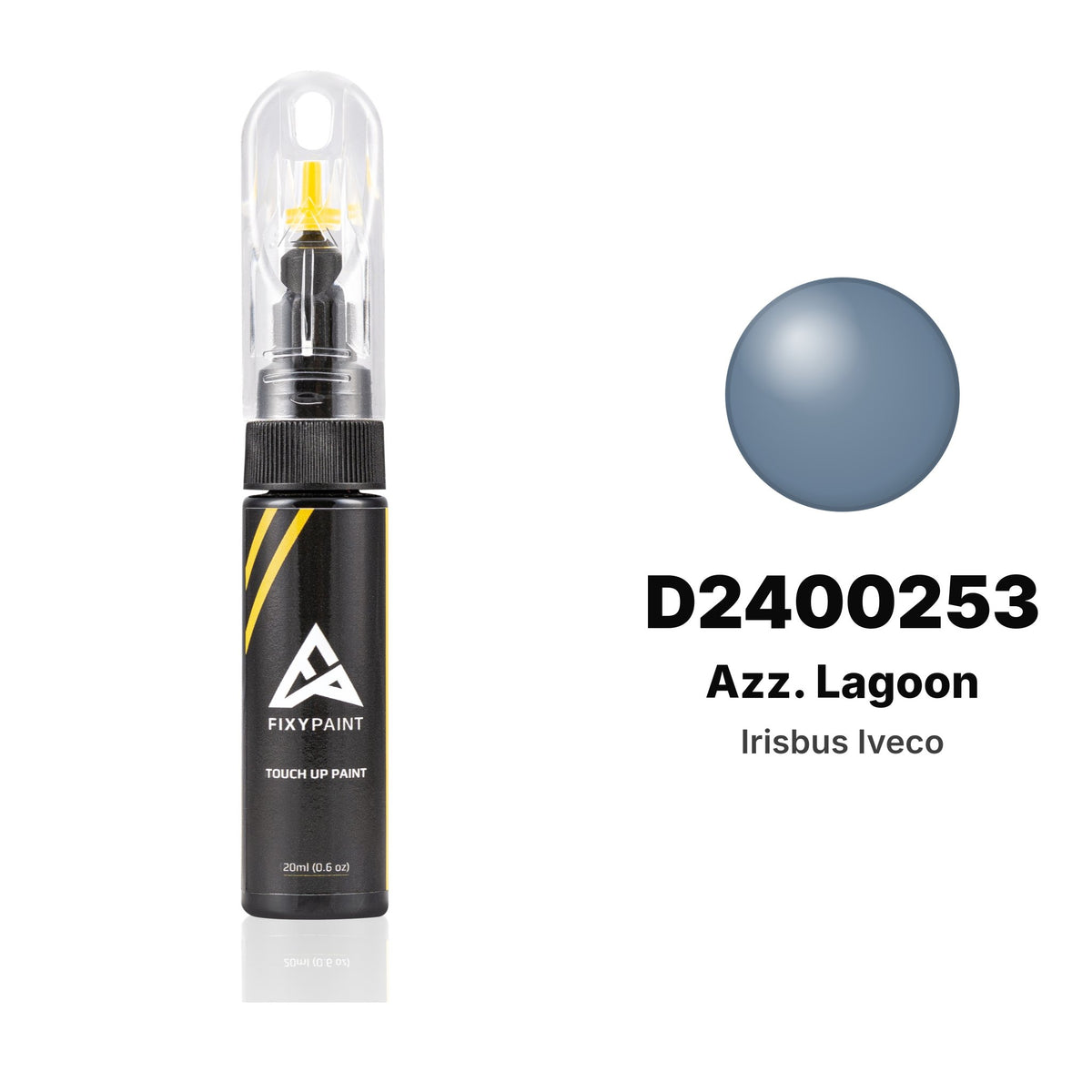 Touch-up paint for Irisbus Iveco D2400253 Azz. Lagoon, Basic kit