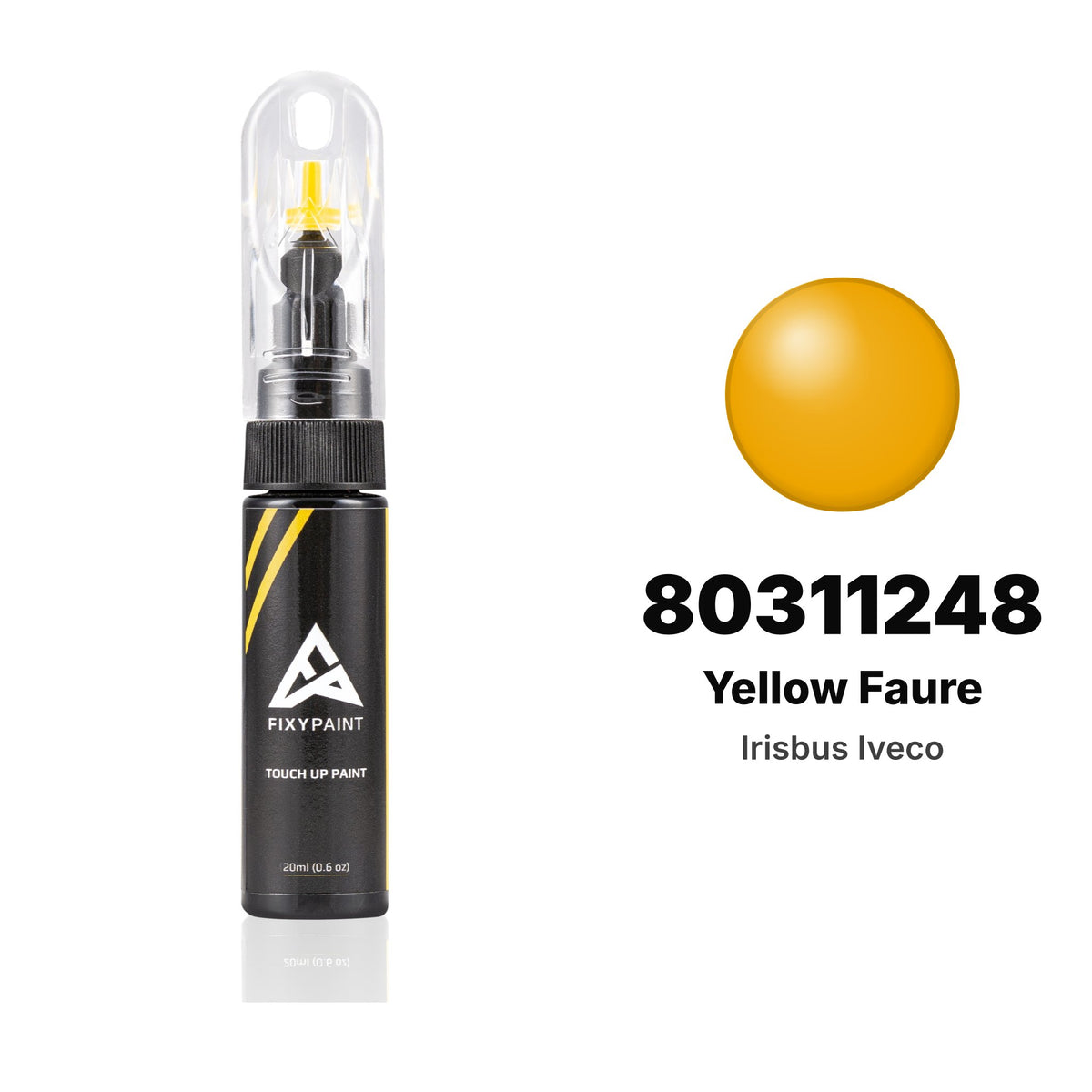 Touch-up paint for Irisbus Iveco 80311248 Yellow Faure, Basic kit