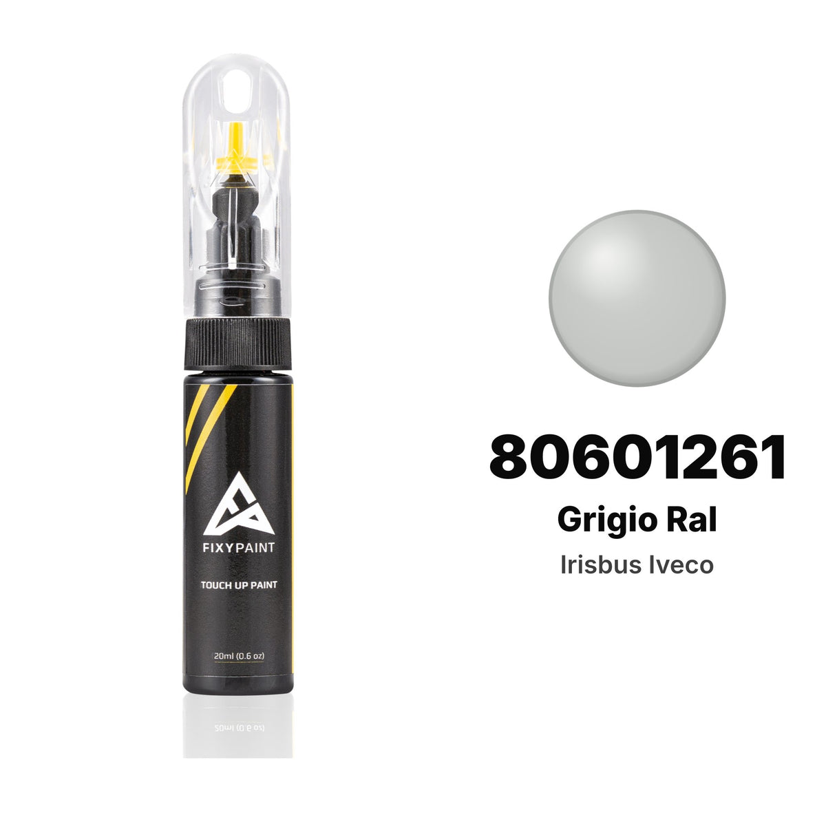 Touch-up paint for Irisbus Iveco 80601261 Grigio Ral, Basic kit