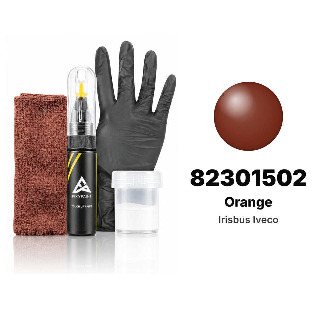 Touch-up paint for Irisbus Iveco 82301502 Orange, Complete kit