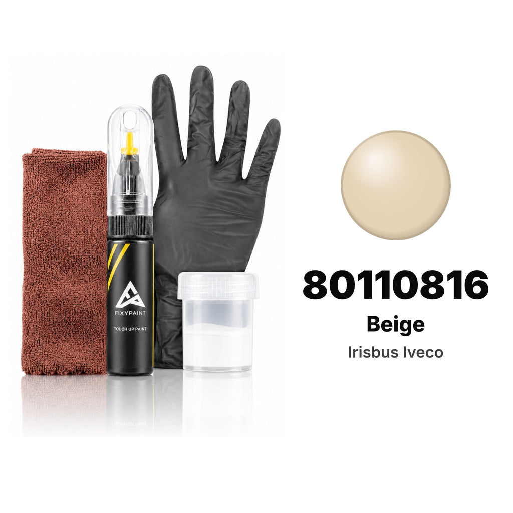 Touch-up paint for Irisbus Iveco 80110816 Beige, Complete kit