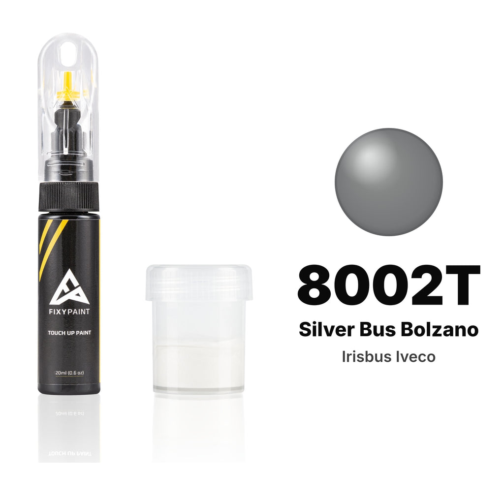 Touch-up paint for Irisbus Iveco 8002T Silver Bus Bolzano, Standard kit