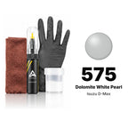 Touch-up paint for Isuzu D-Max 575 Dolomite White Pearl, Complete kit
