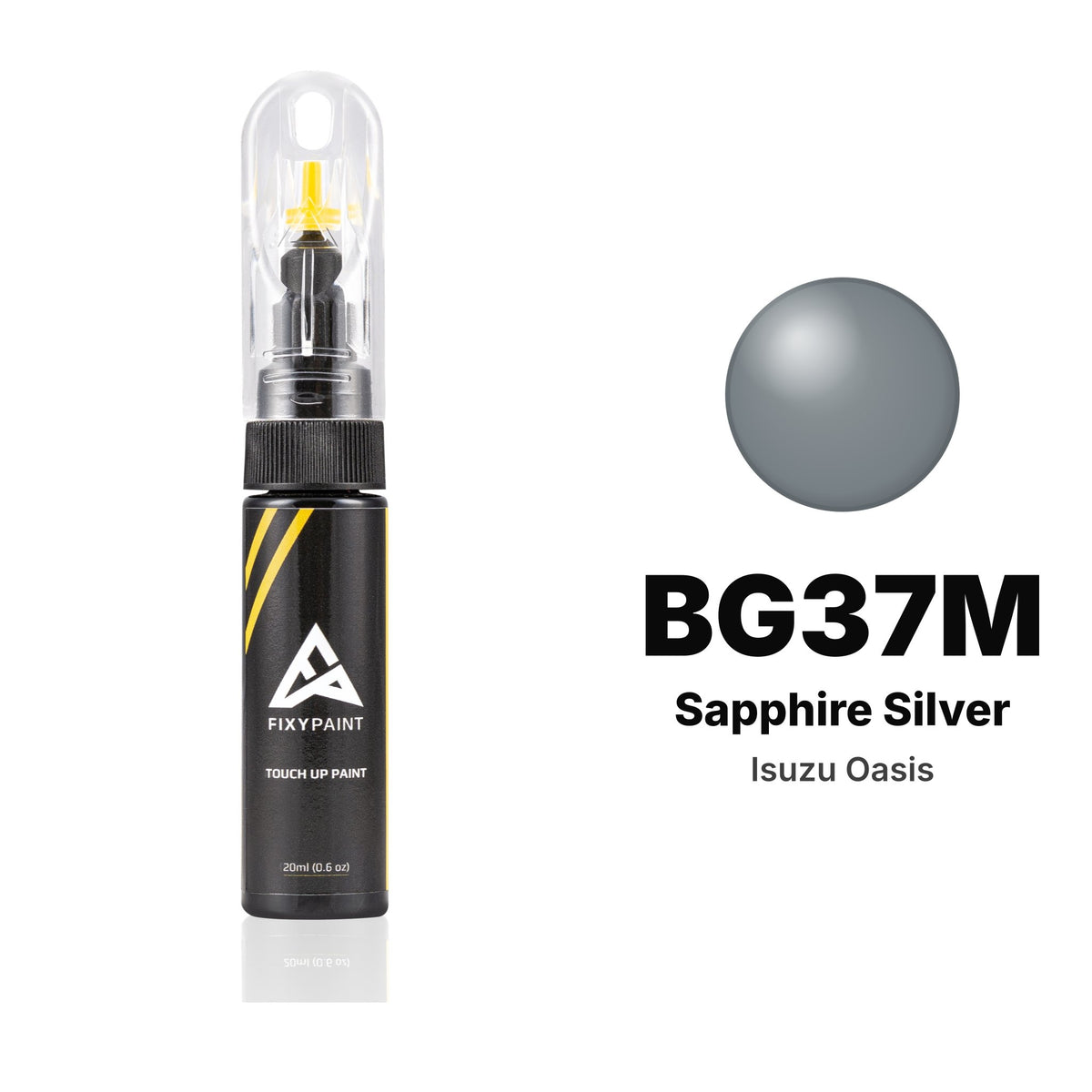 Touch-up paint for Isuzu Oasis BG37M Sapphire Silver, Basic kit