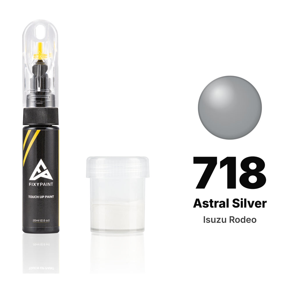 Touch-up paint for Isuzu Rodeo 718 Astral Silver, Standard kit