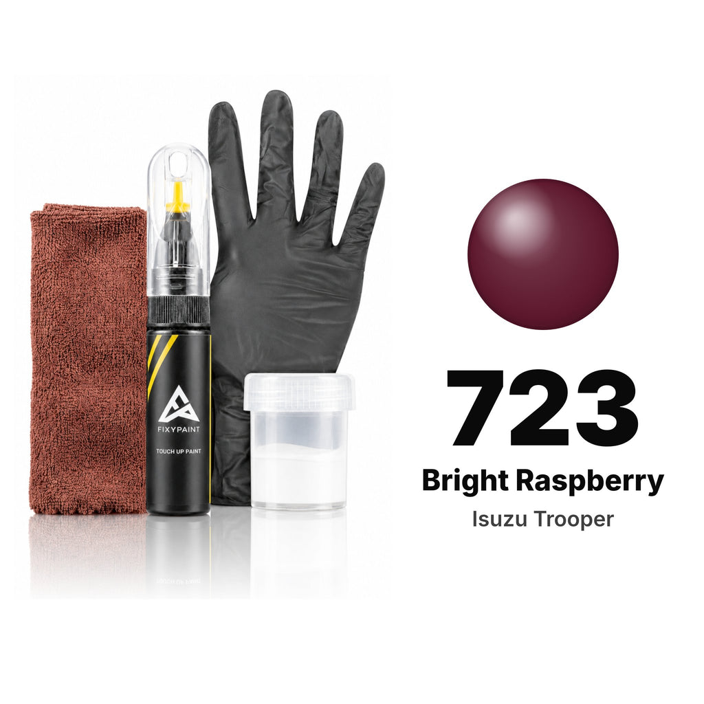 Touch-up paint for Isuzu Trooper 723 Bright Raspberry, Complete kit