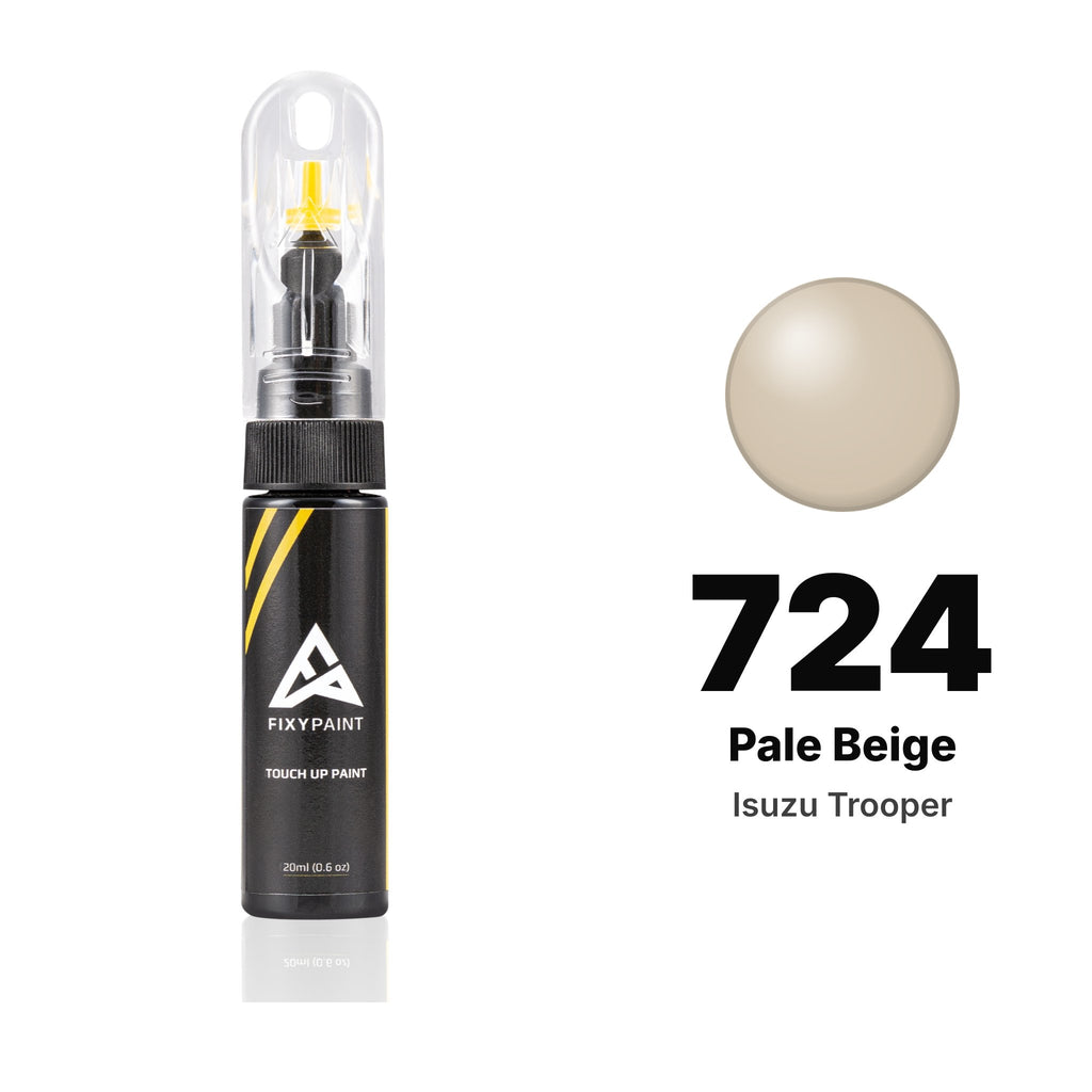 Touch-up paint for Isuzu Trooper 724 Pale Beige, Basic kit