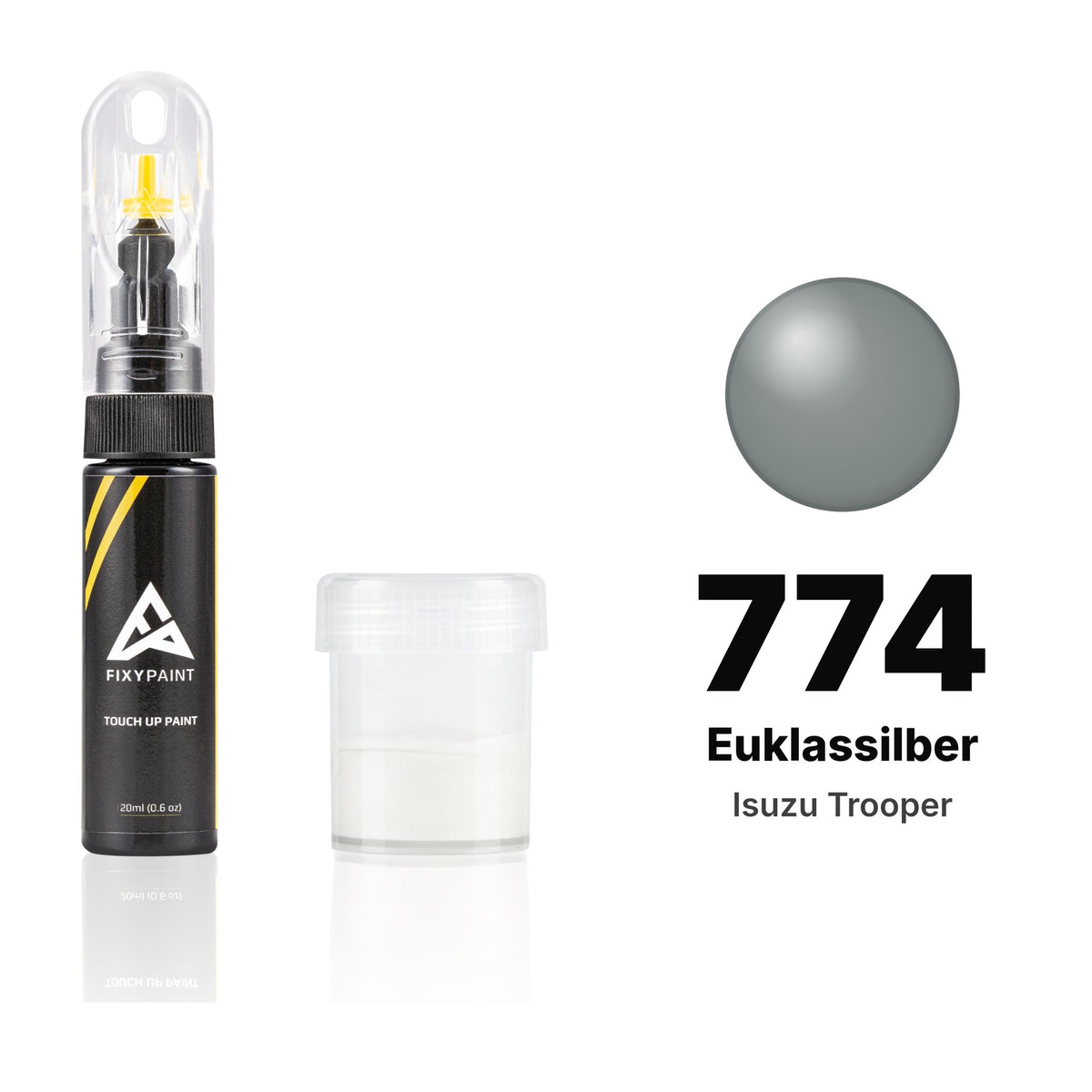 Touch-up paint for Isuzu Trooper 774 Euklassilber, Standard kit