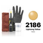 Touch-up paint for Isuzu 2186 Lightning Yellow, Complete kit