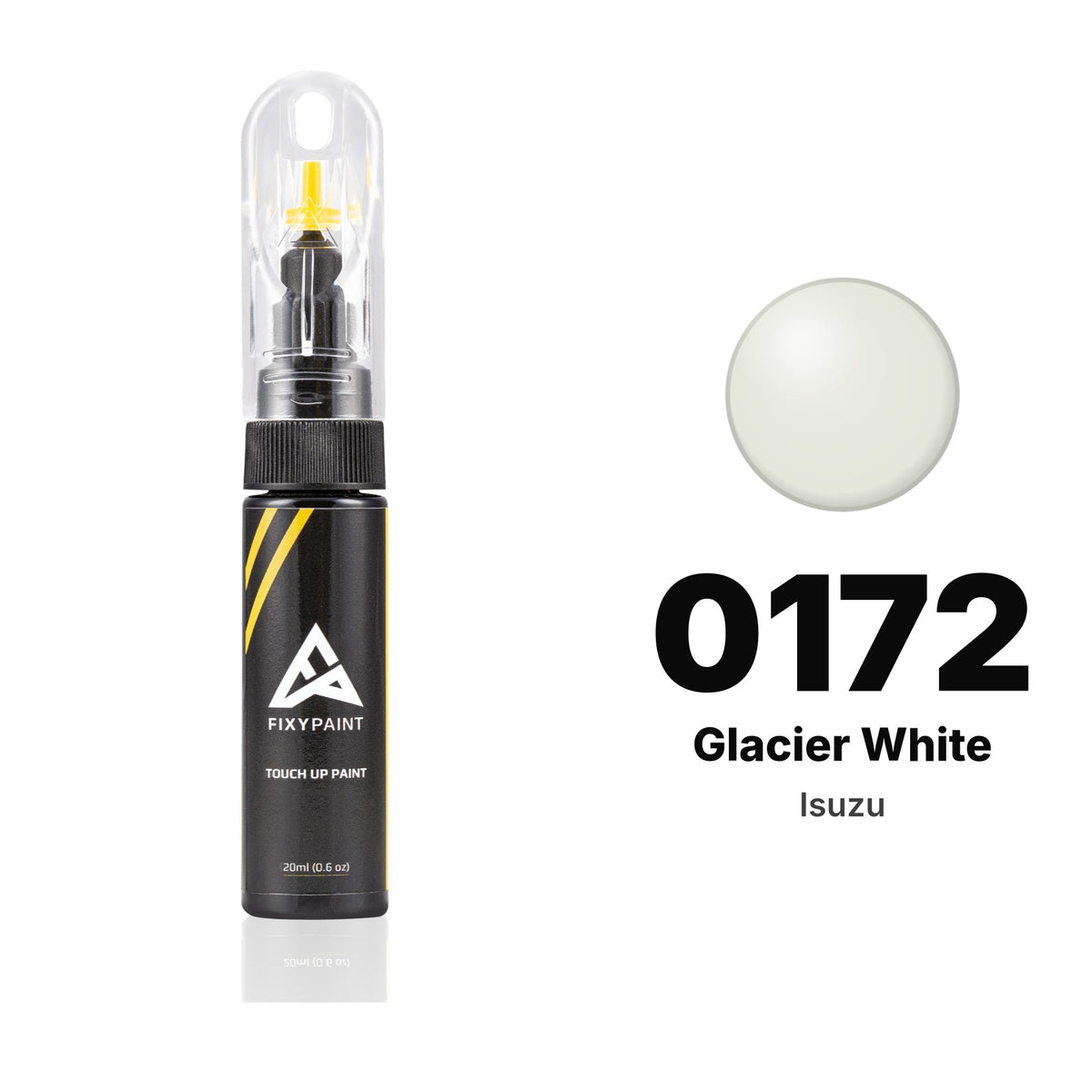 Lackstift für Isuzu – 0172 Glacier White (alle Modelle, 1988–1989), Set Basis