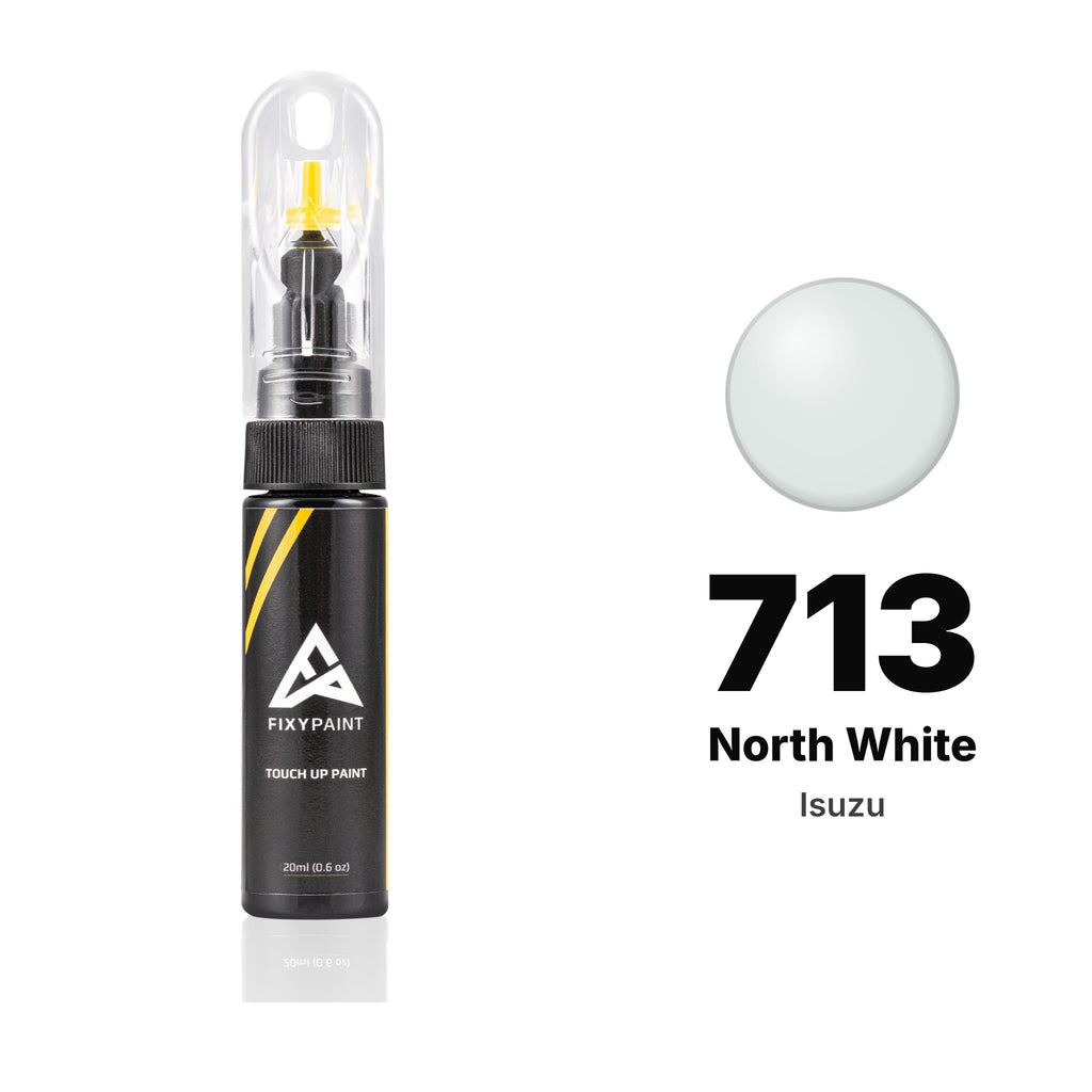 Touch-up paint for Isuzu 713 North White, Basic kit