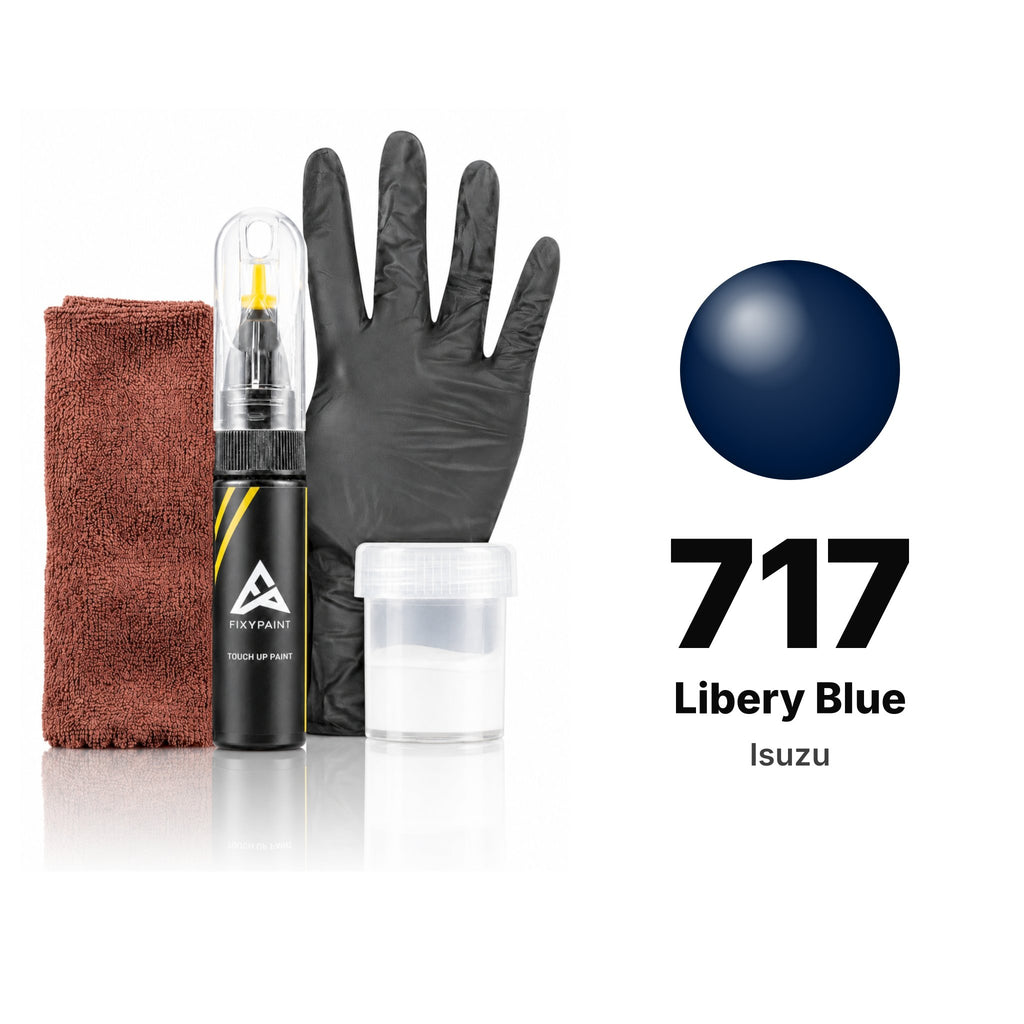 Touch-up paint for Isuzu 717 Libery Blue, Complete kit