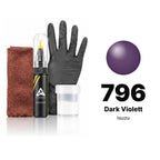 Touch-up paint for Isuzu 796 Dark Violett, Complete kit