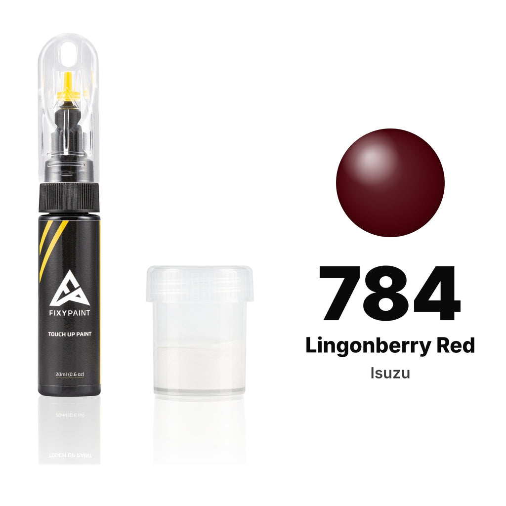 Touch-up paint for Isuzu 784 Lingonberry Red, Standard kit