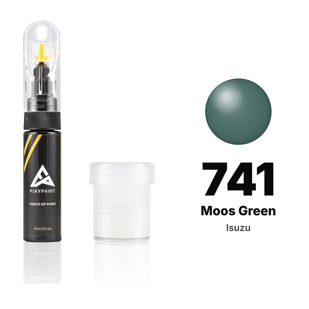 Touch-up paint for Isuzu 741 Moos Green, Standard kit