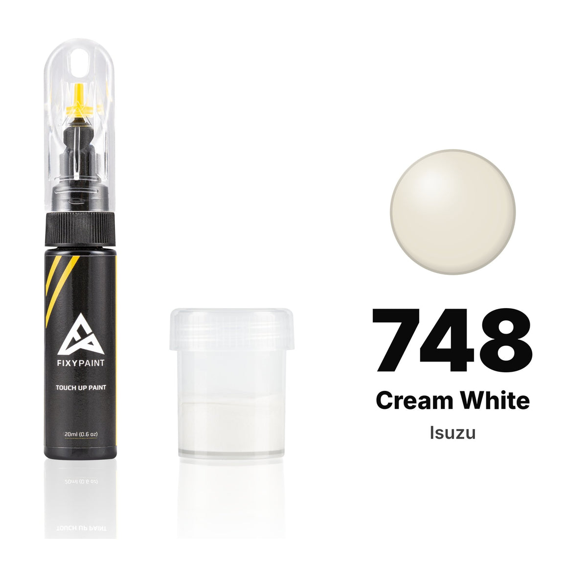 Pintura de retoque para Isuzu – 748 Cream White (todos los modelos, desde 1993), kit Estándar