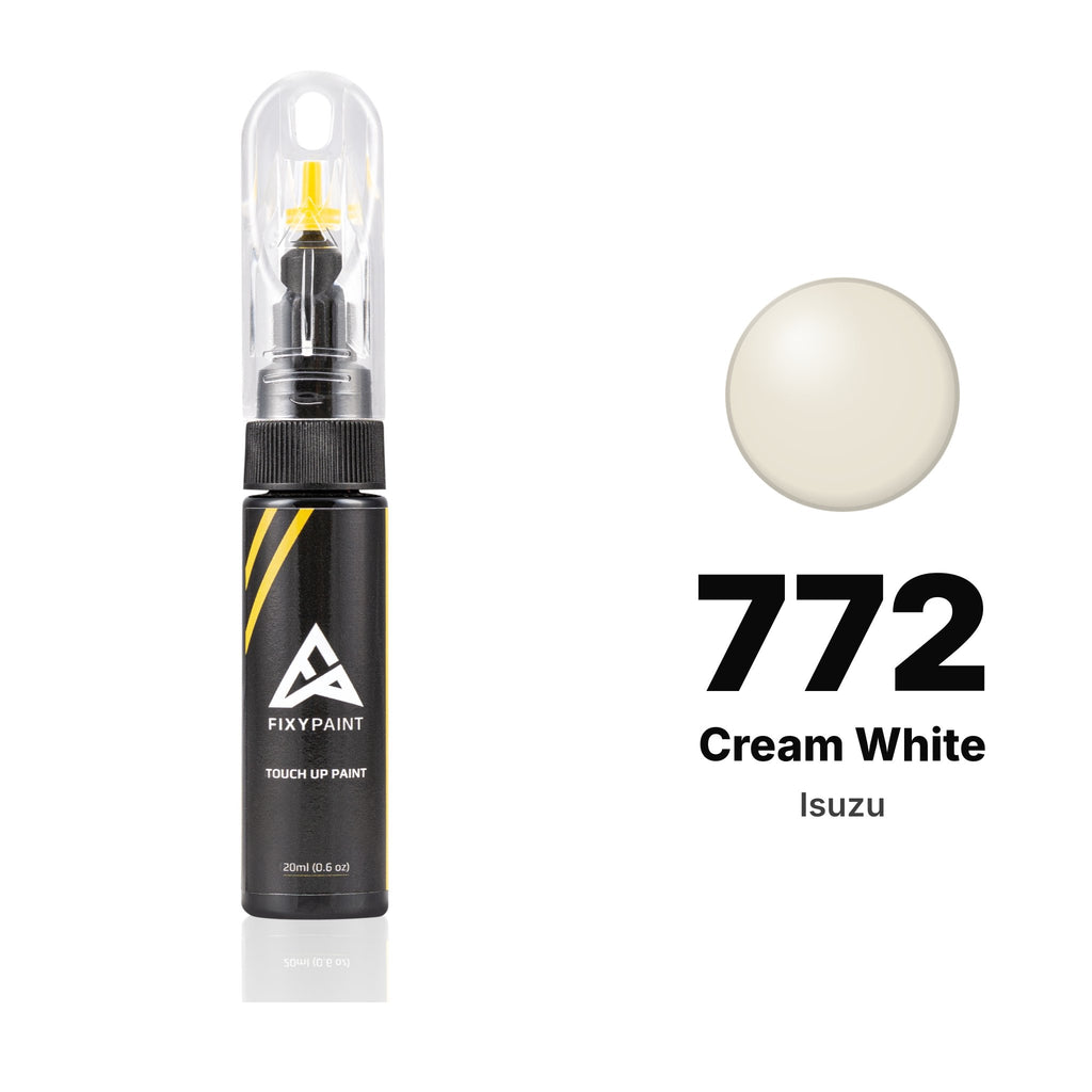 Vernice ritocco per Isuzu – 772 Cream White (tutti i modelli, dal 1993), kit Base
