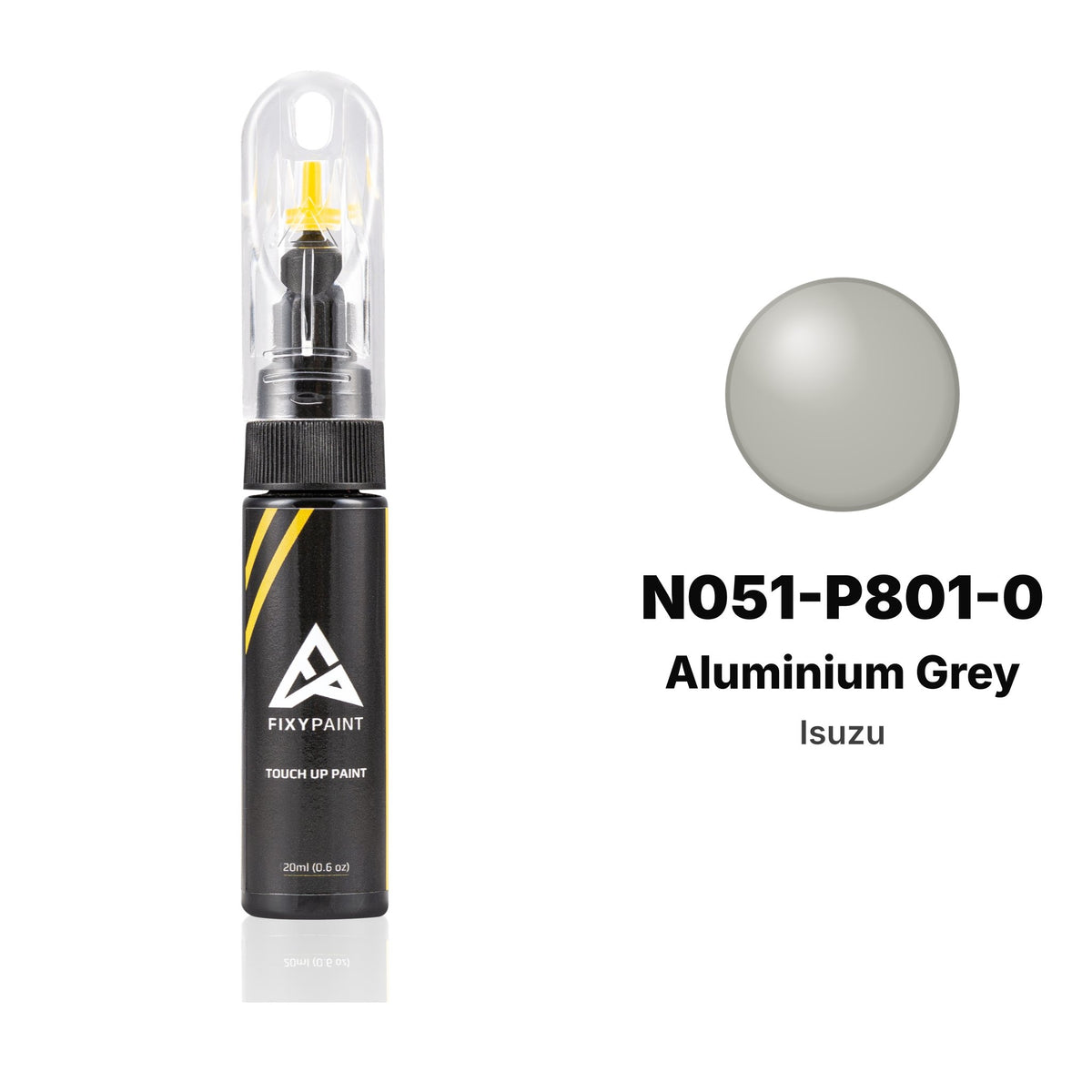 Touch-up paint for Isuzu N051-P801-0 Aluminium Grey, Basic kit
