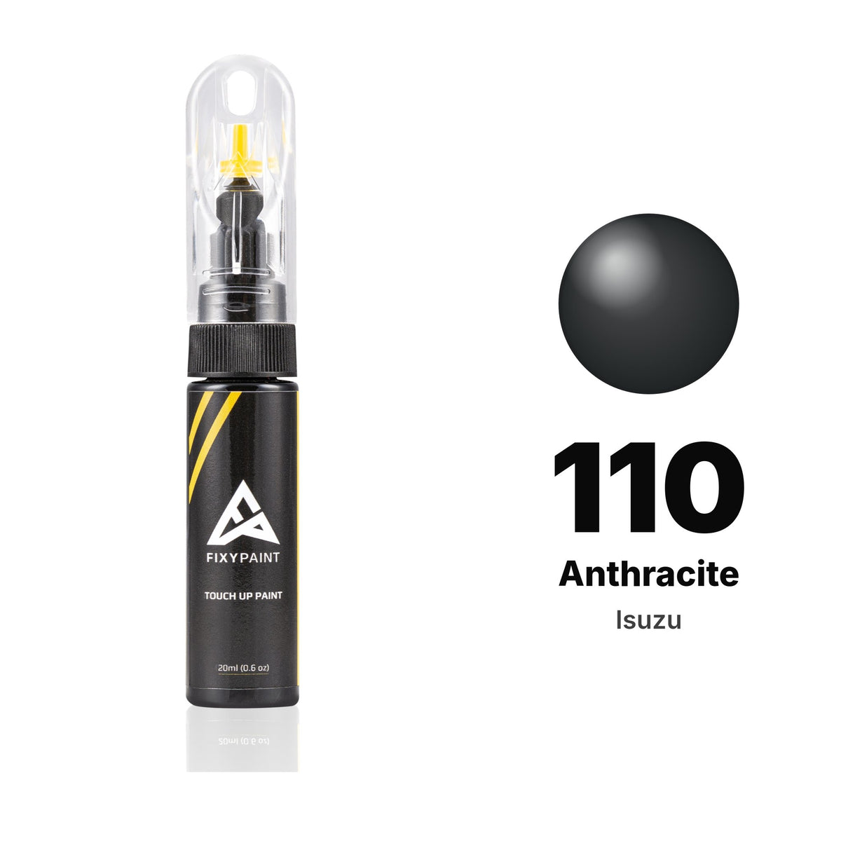 Isuzu 110 Anthracite touch-up paint, Basic kit
