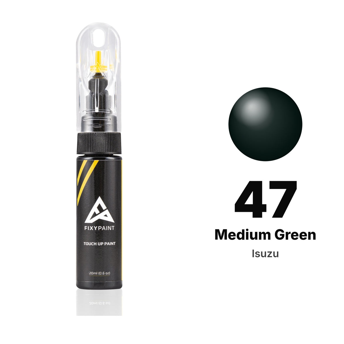 Isuzu 47 Medium Green touch-up paint, Basic kit