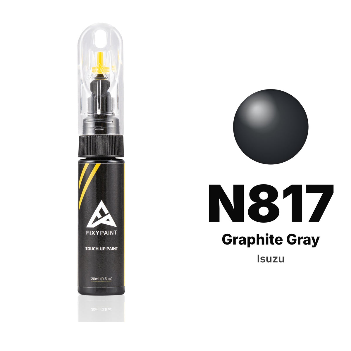 Isuzu N817 Graphite Gray touch-up paint, Basic kit