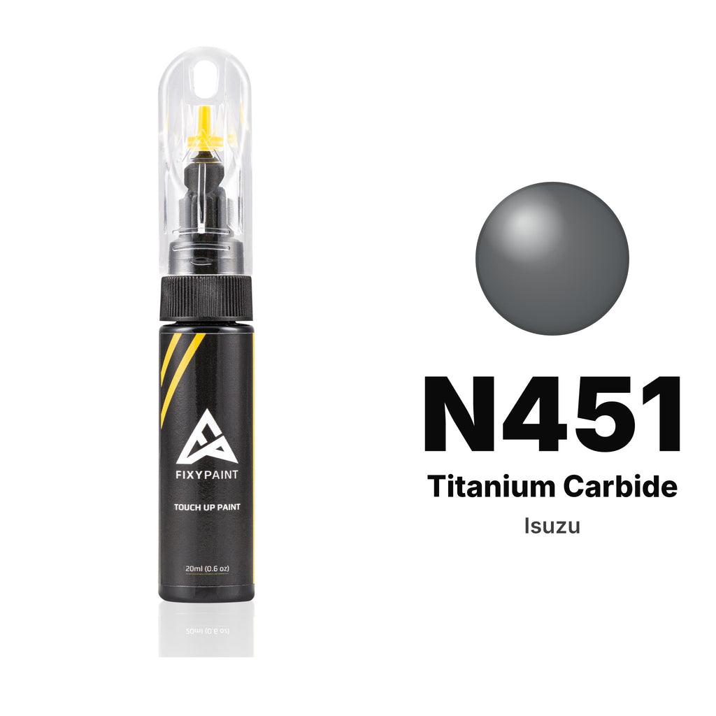 Touch-up paint for Isuzu N451 Titanium Carbide, Basic kit