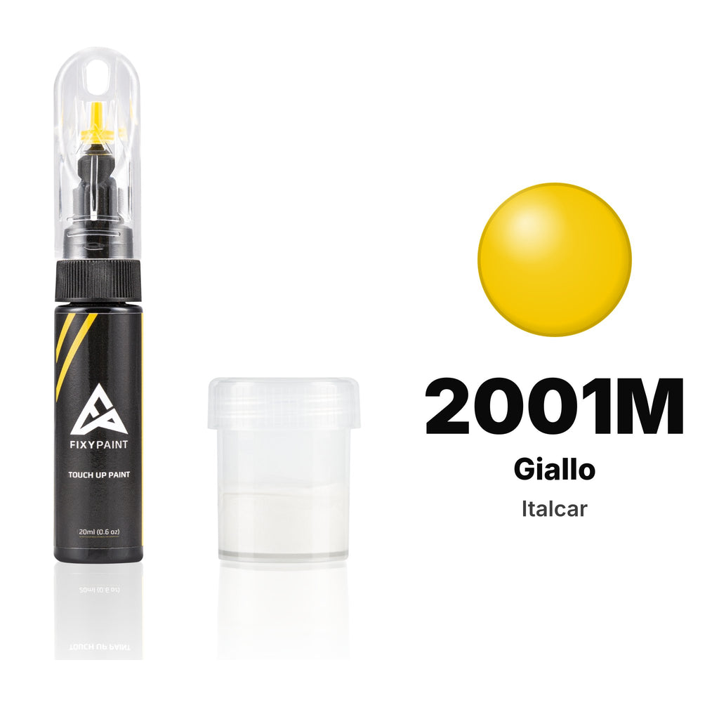Touch-up paint for Italcar 2001M Giallo, Standard kit