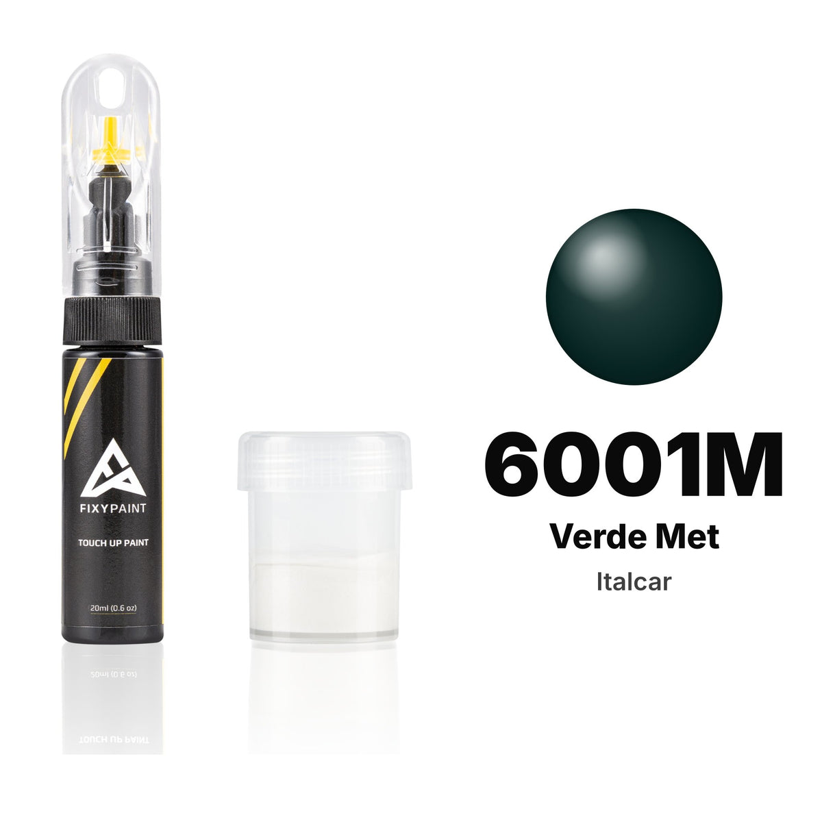Touch-up paint for Italcar 6001M Verde Met, Standard kit