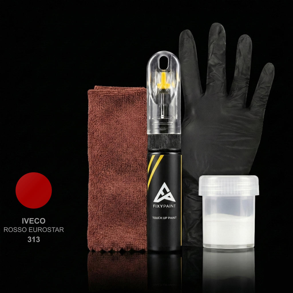 Iveco Universal Standard touch up paint kit - MARANELLO RED 313 scratch repair