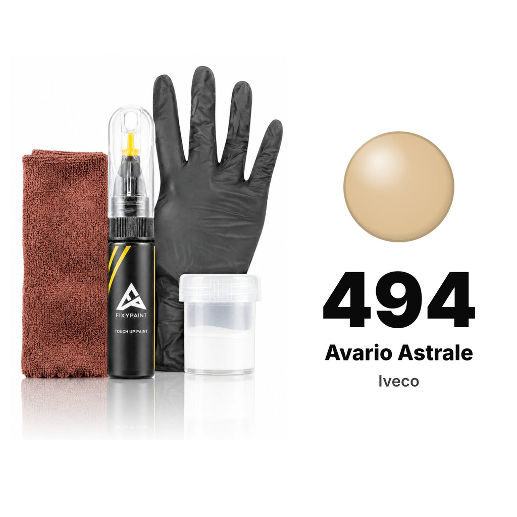 Touch-up paint for Iveco 494 Avario Astrale, Complete kit