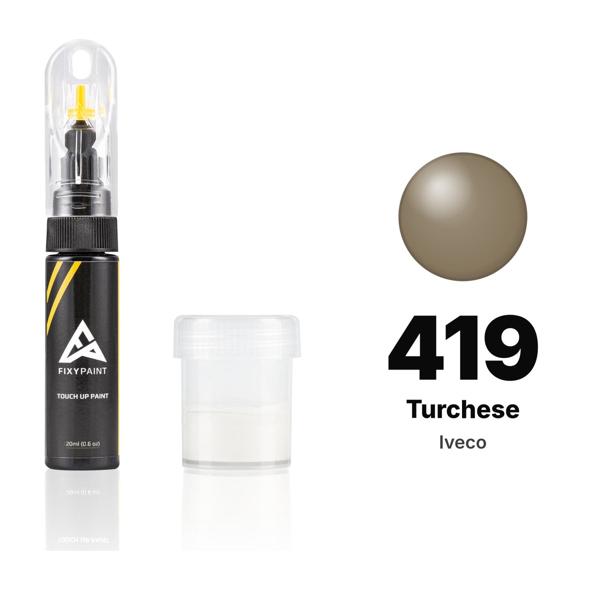 Touch-up paint for Iveco 419 Turchese, Standard kit