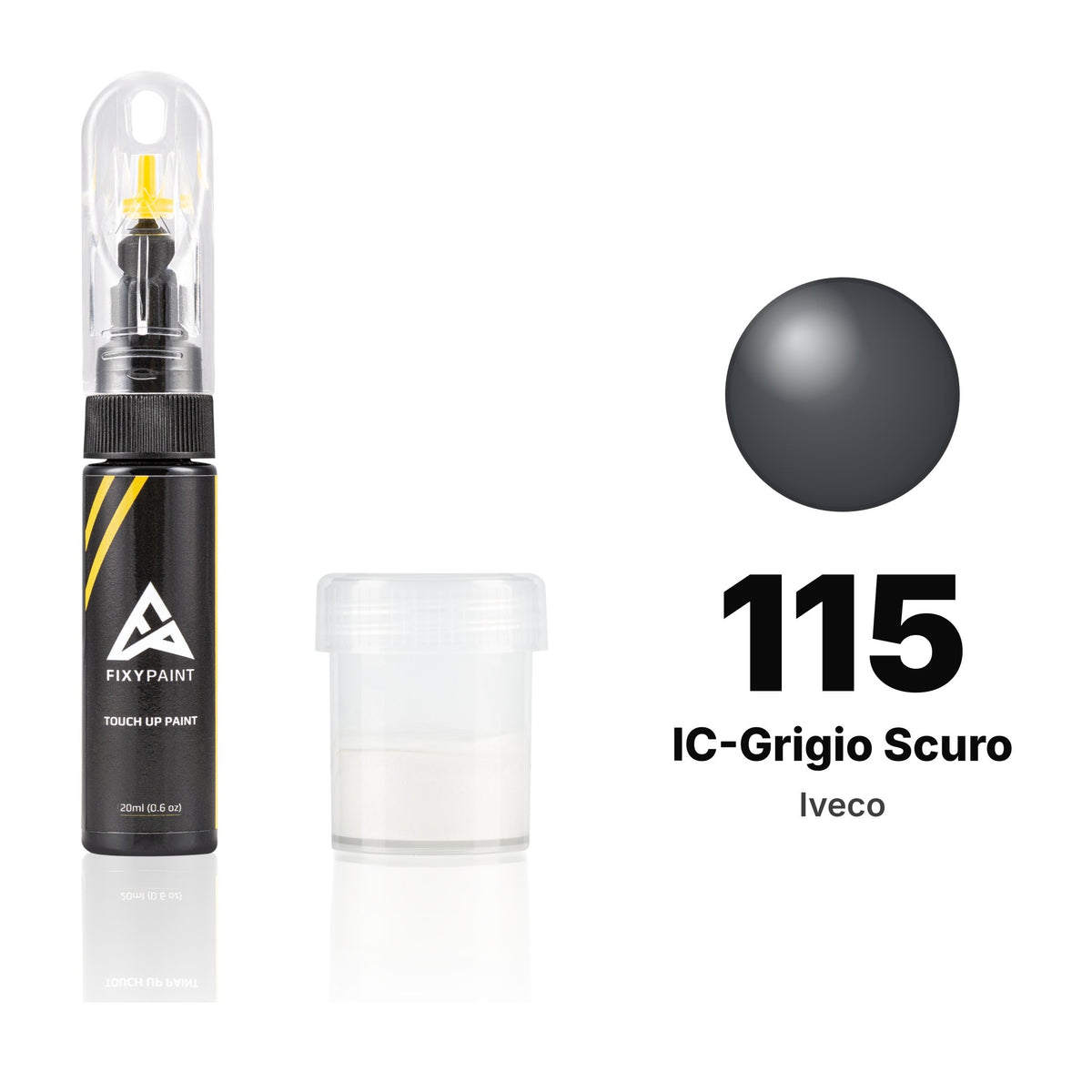Touch-up paint for Iveco 115 IC-Grigio Scuro, Standard kit