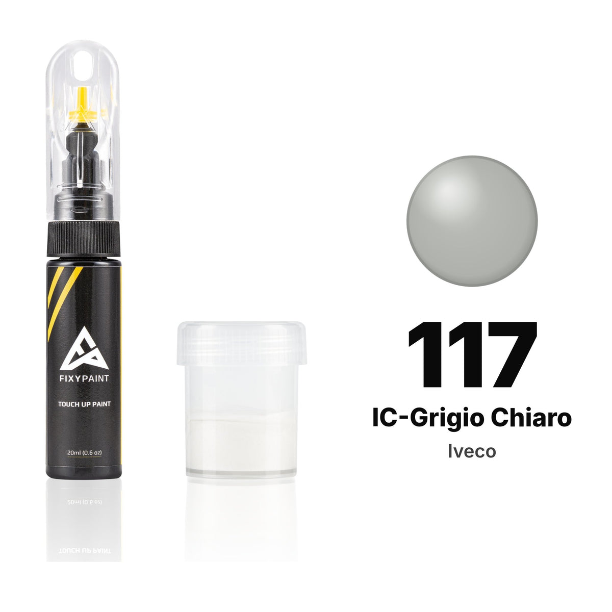 Touch-up paint for Iveco 117 IC-Grigio Chiaro, Standard kit