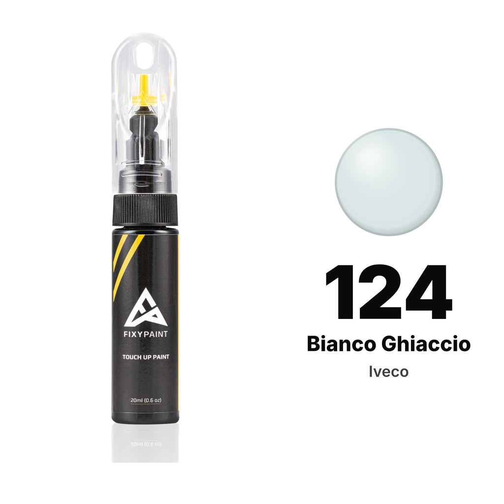 Touch-up paint for Iveco 124 Bianco Ghiaccio, Basic kit