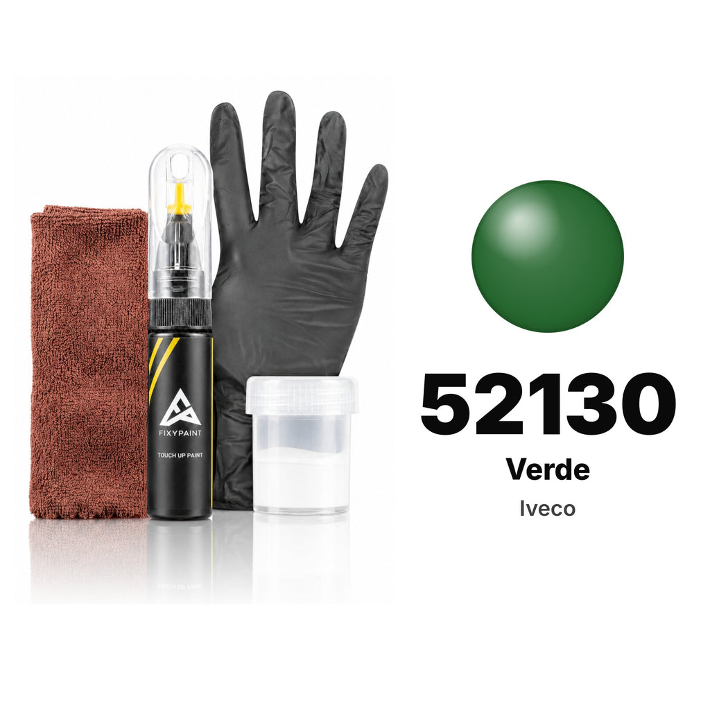 Touch-up paint for Iveco 52130 Verde, Complete kit