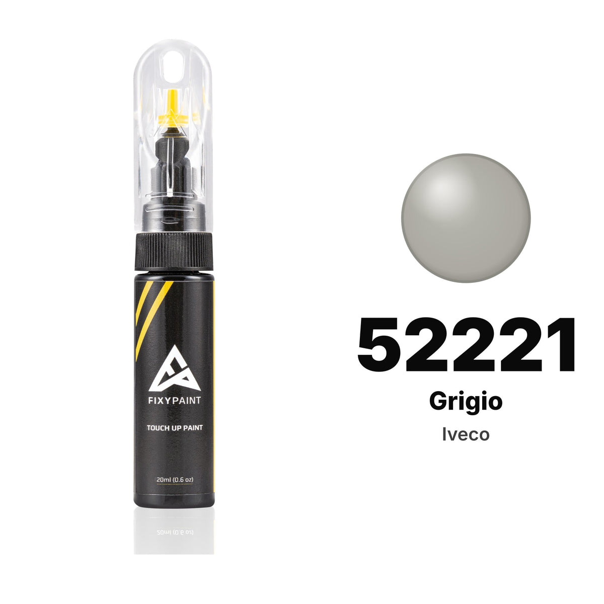 Touch-up paint for Iveco 52221 Grigio, Basic kit