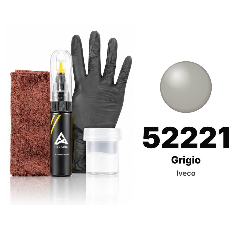 Touch-up paint for Iveco 52221 Grigio, Complete kit
