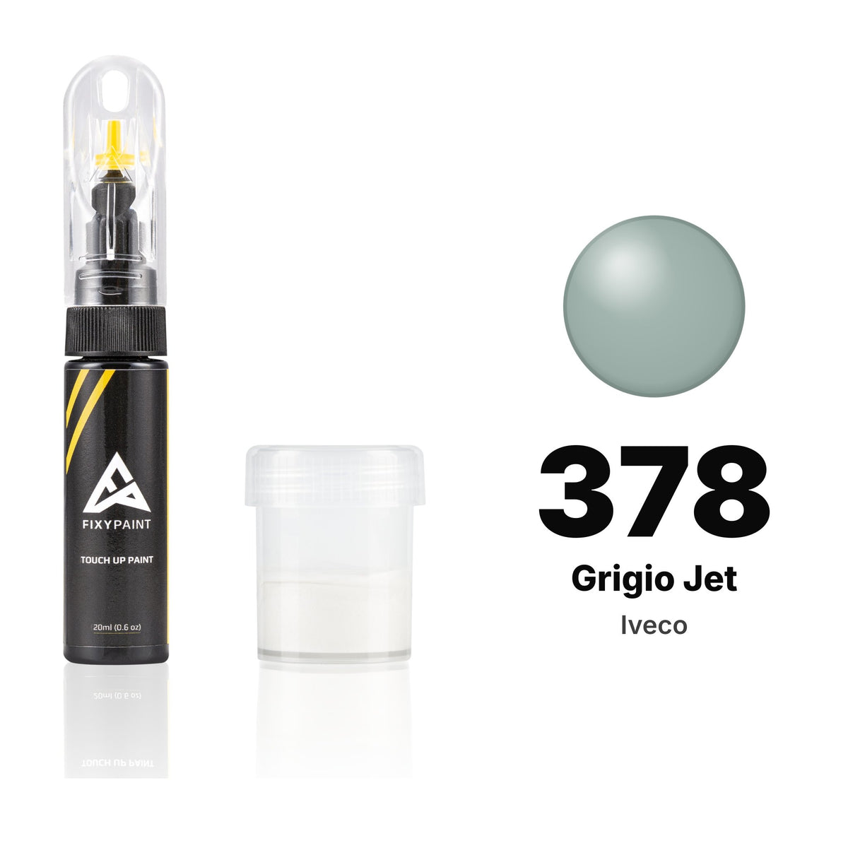 Touch-up paint for Iveco 378 Grigio Jet, Standard kit