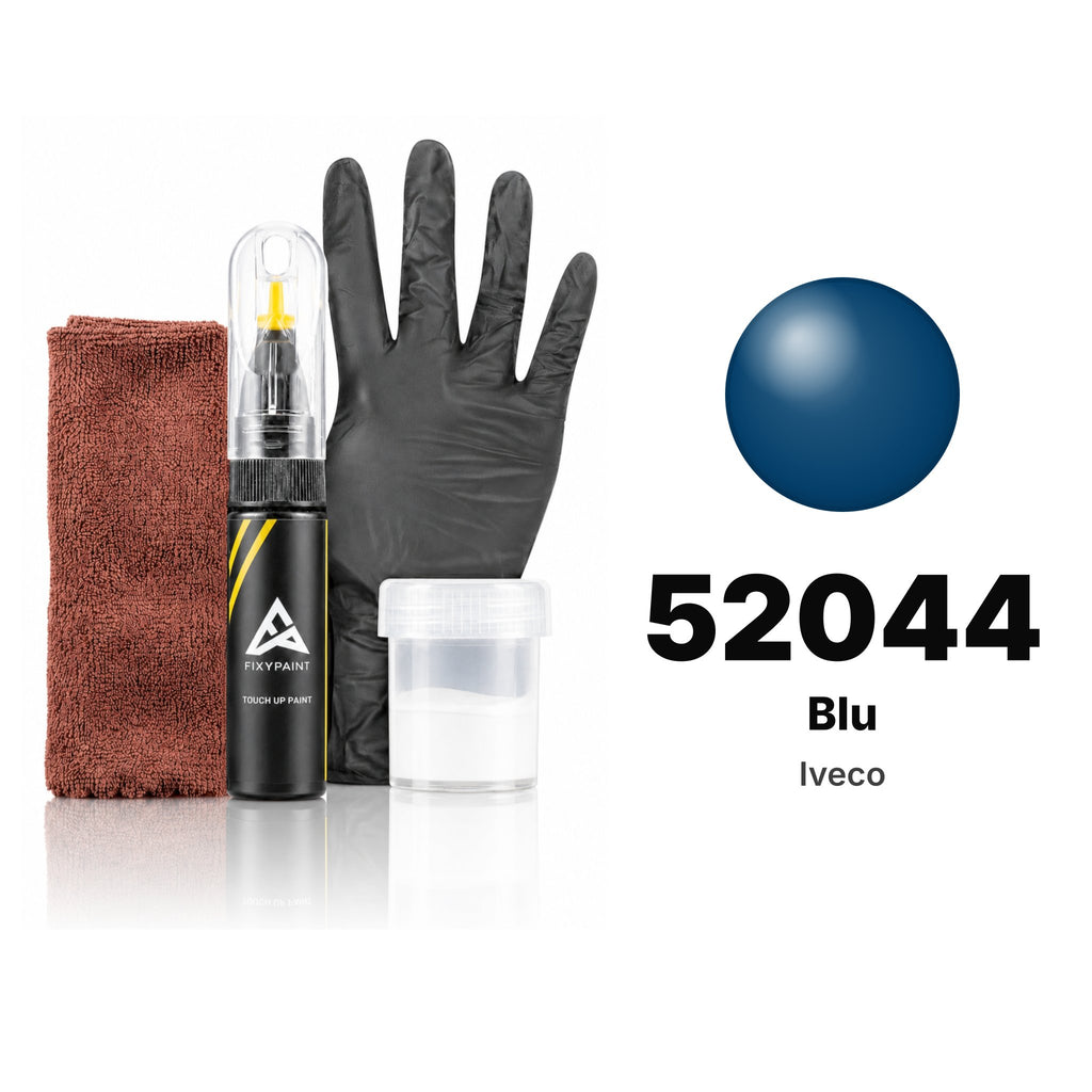 Touch-up paint for Iveco 52044 Blu, Complete kit
