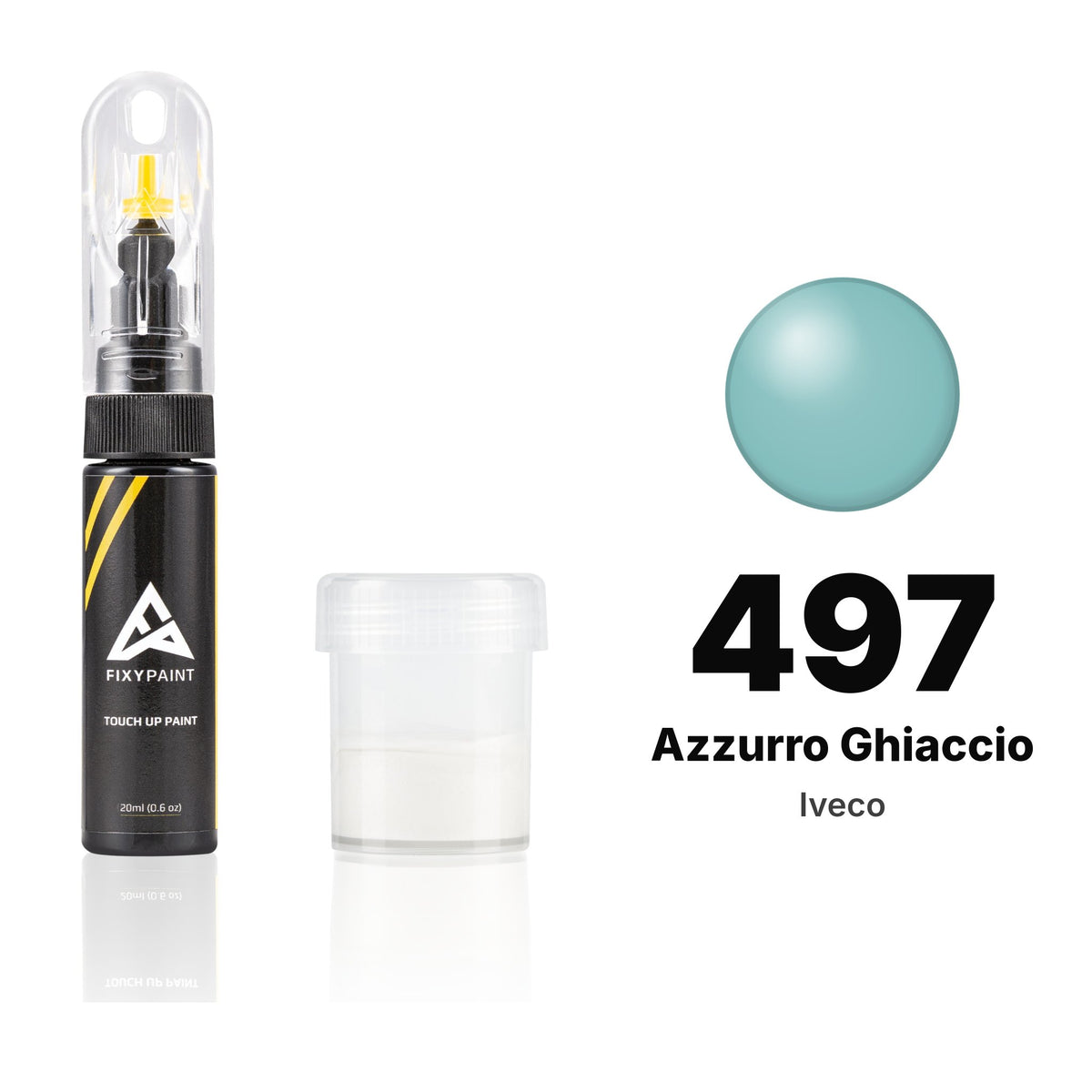 Touch-up paint for Iveco 497 Azzurro Ghiaccio, Standard kit