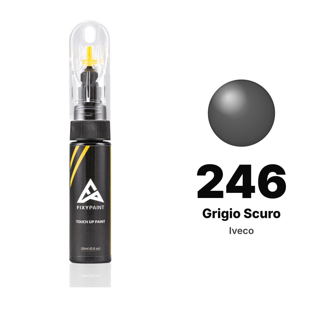 Touch-up paint for Iveco 246 Grigio Scuro, Basic kit
