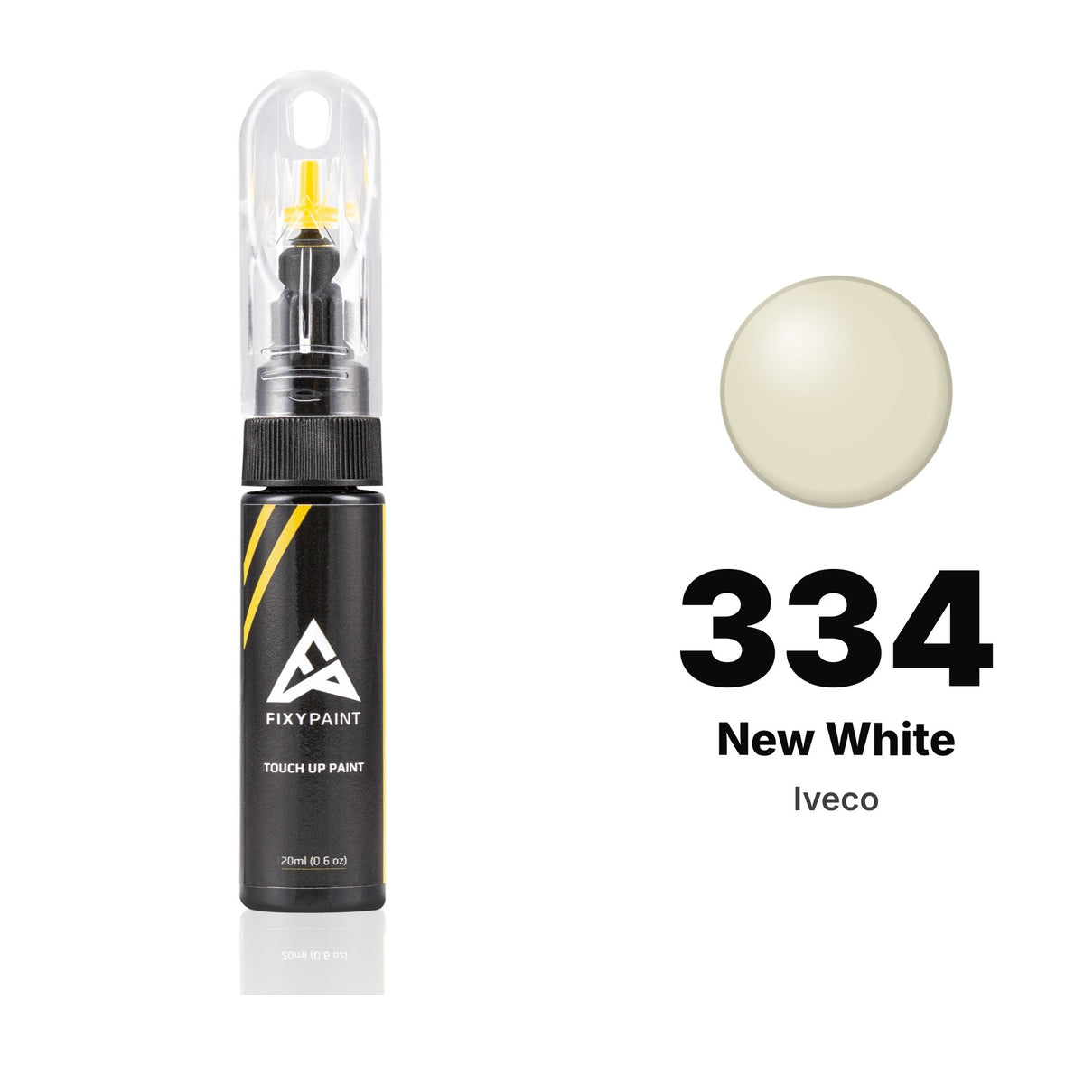 Touch-up paint for Iveco 334 New White, Basic kit
