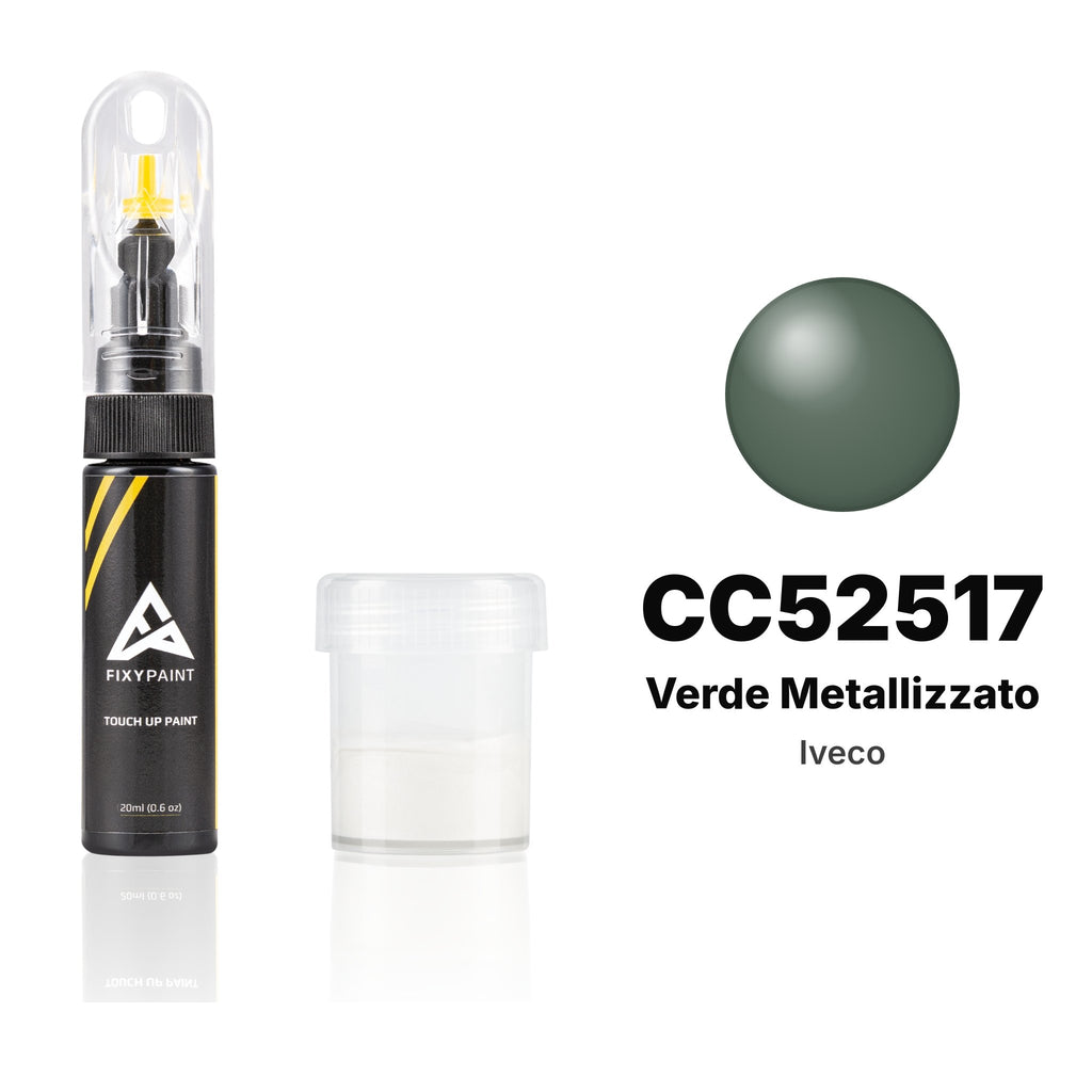 Touch-up paint for Iveco CC52517 Verde Metallizzato, Standard kit