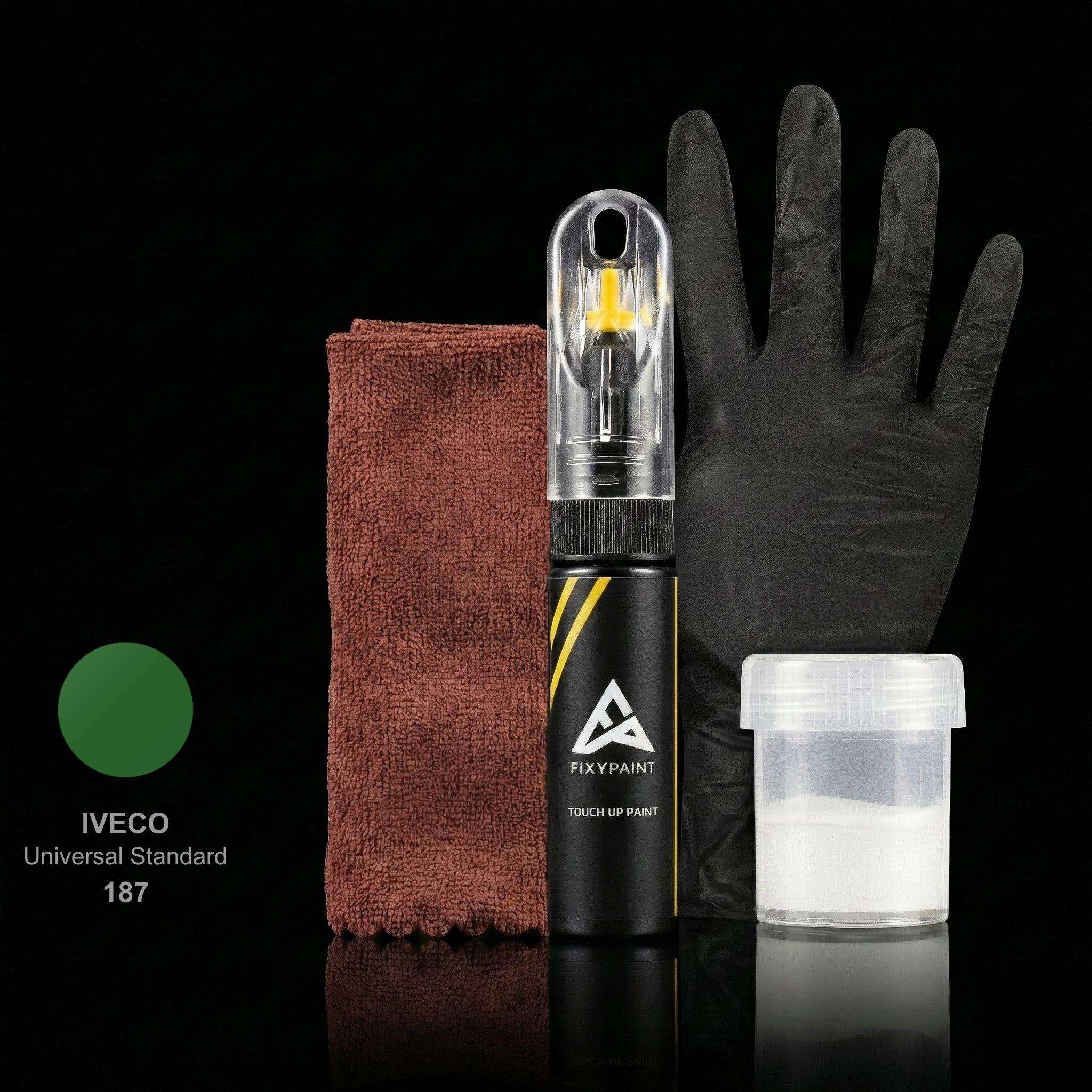 Iveco Universal Standard touch up paint kit - VERDE 187 scratch repair