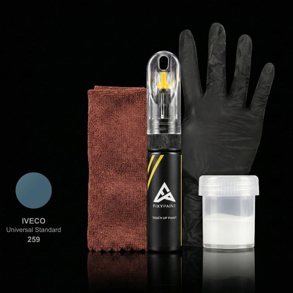 Iveco Universal Standard touch up paint kit - AZZURRO 259 scratch repair