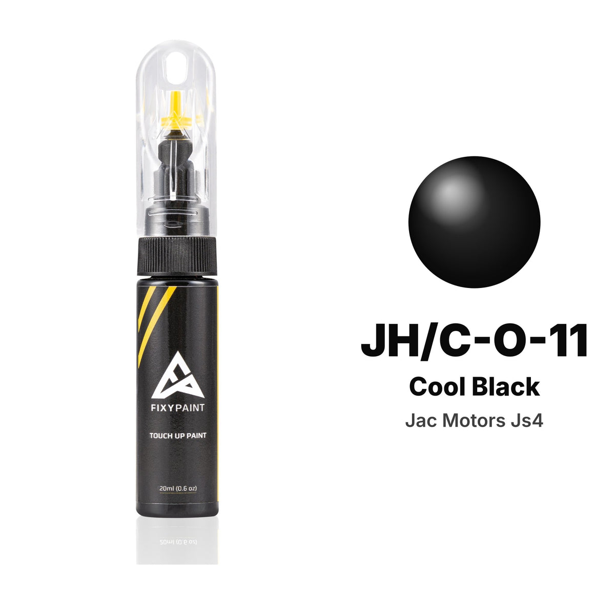 Vernice ritocco per JAC Motors JS4 – JH/C-O-11 Cool Black (dal 2023), kit Base