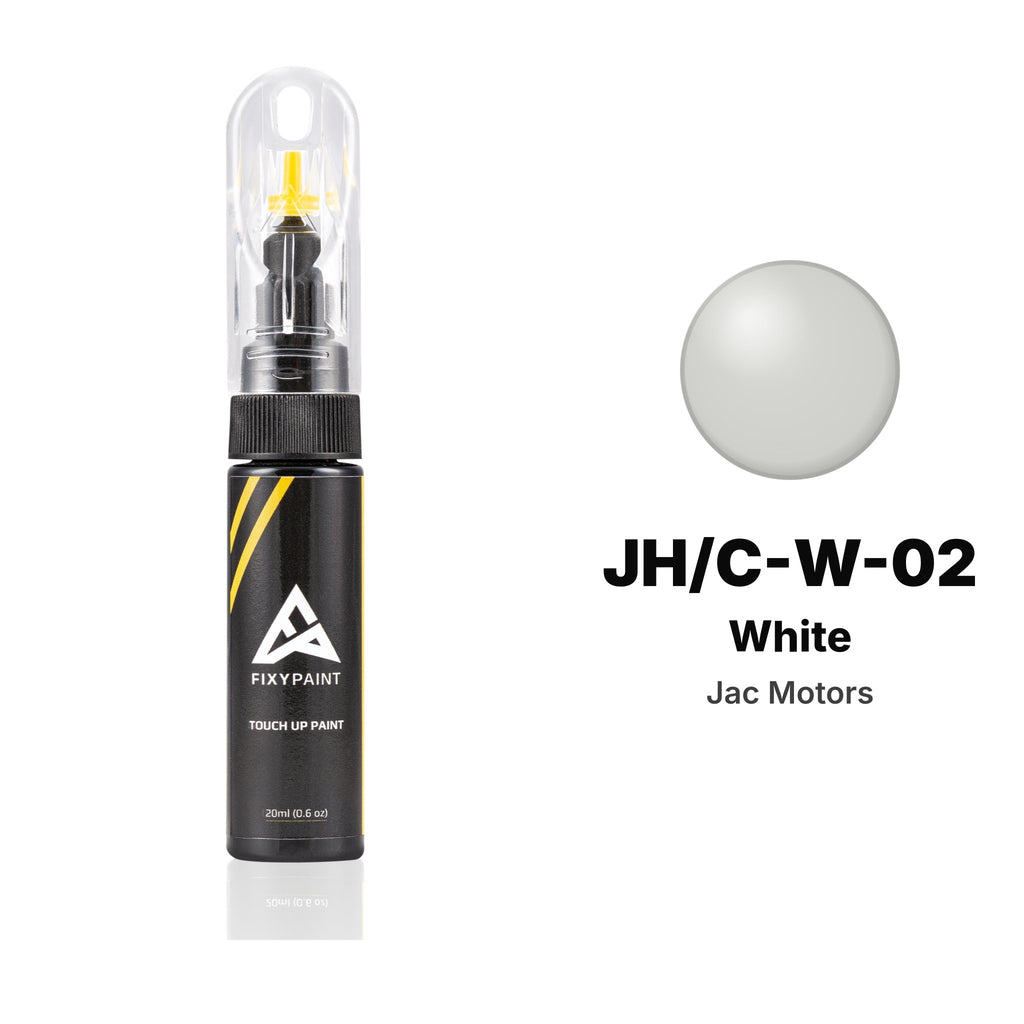 Vernice ritocco per JAC Motors – JH/C-W-02 White (tutti i modelli, 2011), kit Base