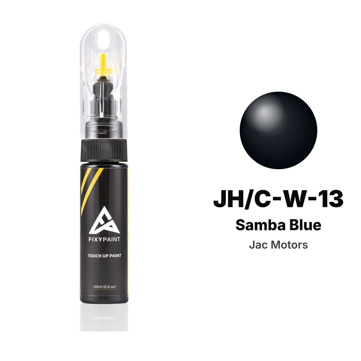 Touch-up paint for Jac Motors JH/C-W-13 Samba Blue, Basic kit